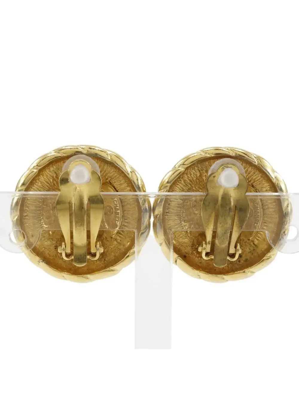 Chanel Cc Logo Clip-On Earrings Metal #228981C75B